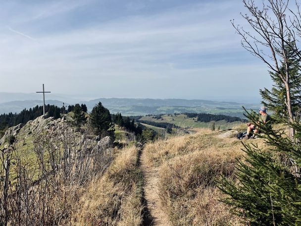 Gipfelkreuz am Hoch Häderich