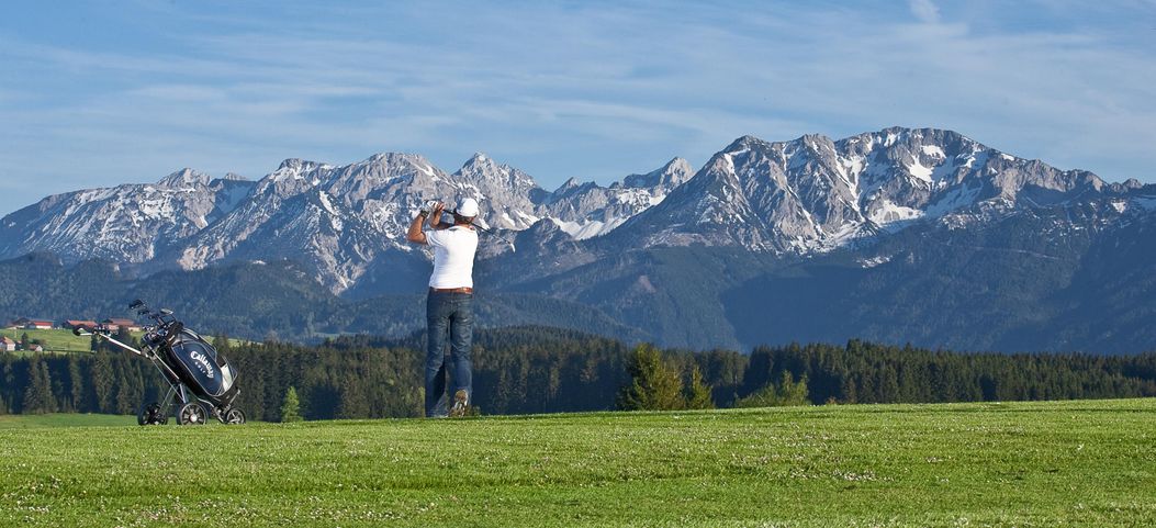 Traumlage zum Golfspielen