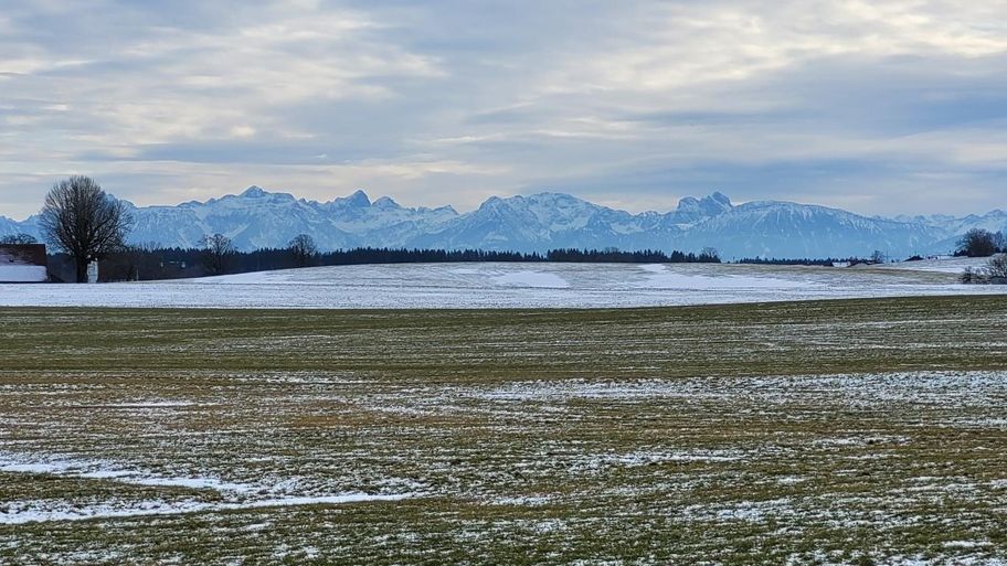 Wiesenweg zum Elbsee und zurück