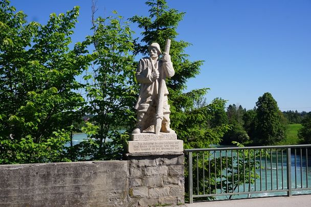 Lechbrücke in Lechbruck a.S.