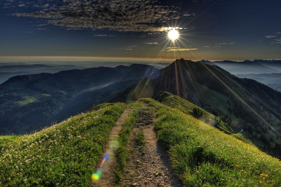 Sonnenaufgang am Hochgrat