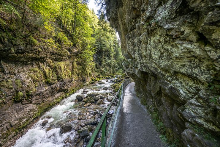 Die tiefste Felsenschlucht Mitteleuropas - die Breitachklamm - Fotograf Dominik Berchtold