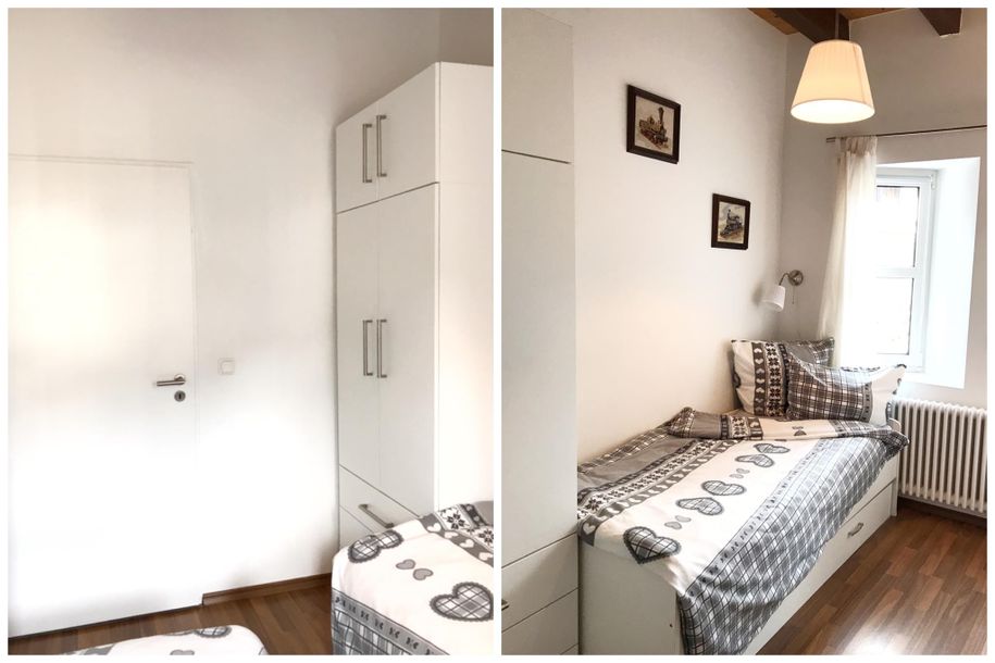 kleines Schlafzimmer