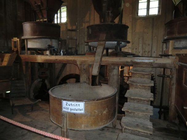 In der historischen Mühle Katzbrui