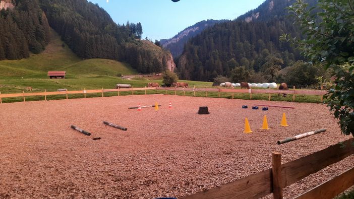 unser Reitplatz