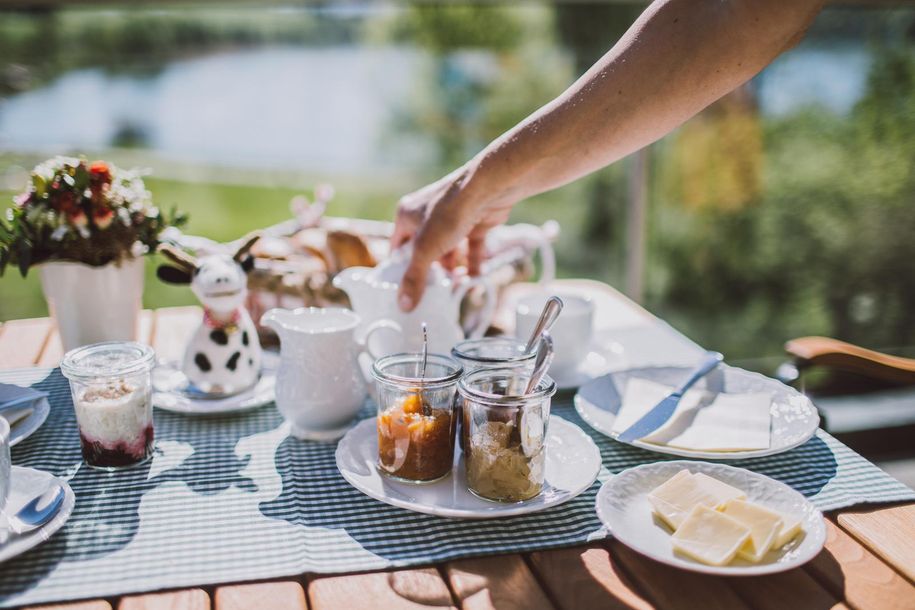 Frühstückterrasse