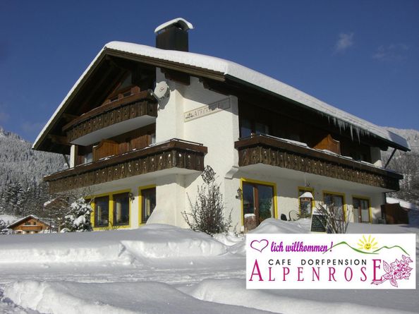 Alpenrose Winter Loipe direkt am Haus