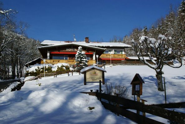 Hotel im Winter