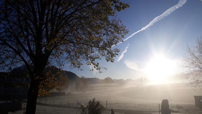 Sonnenaufgang im Frühling