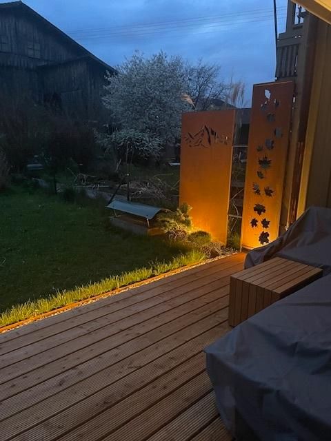 Terrasse abends