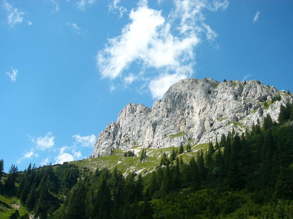 Imposanter Bergblick