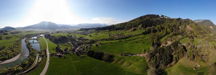 Blick auf den Mittag