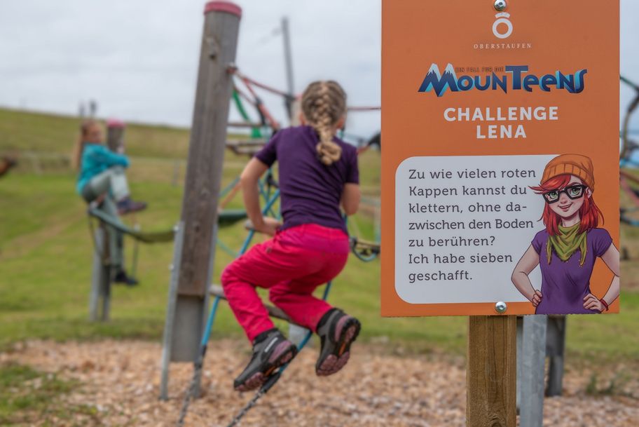 MounTeens-Challenge am Spielplatz