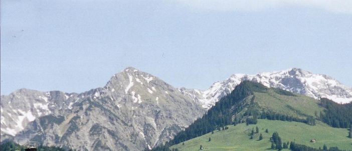 Blick vom Balkon
