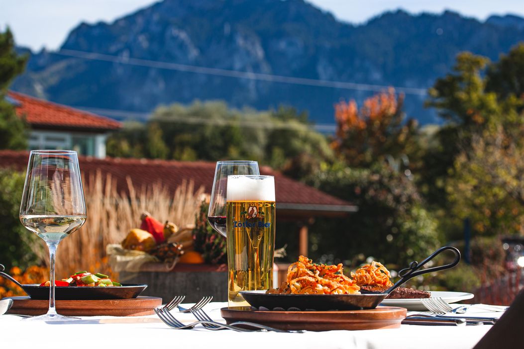 Abendessen im Freien