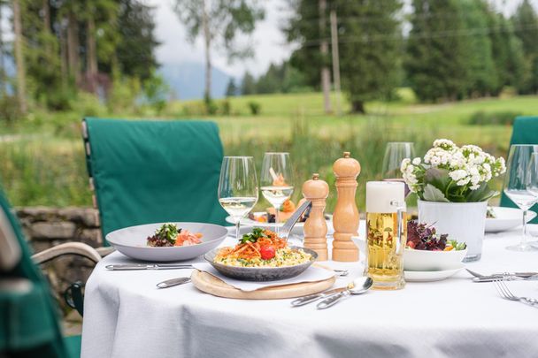 Restaurant Waldhaus Terrasse