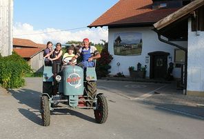 Fahrt mit dem Eicher