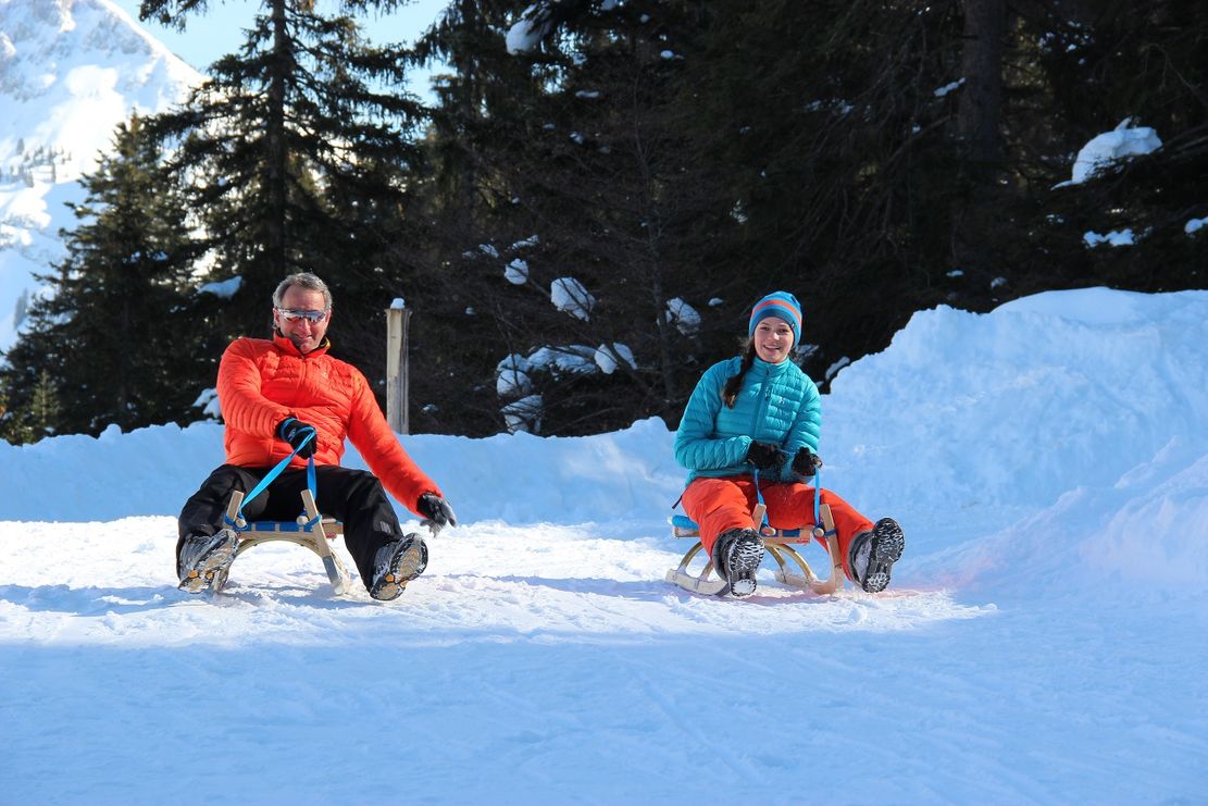Rodeln im Tannheimer Tal
