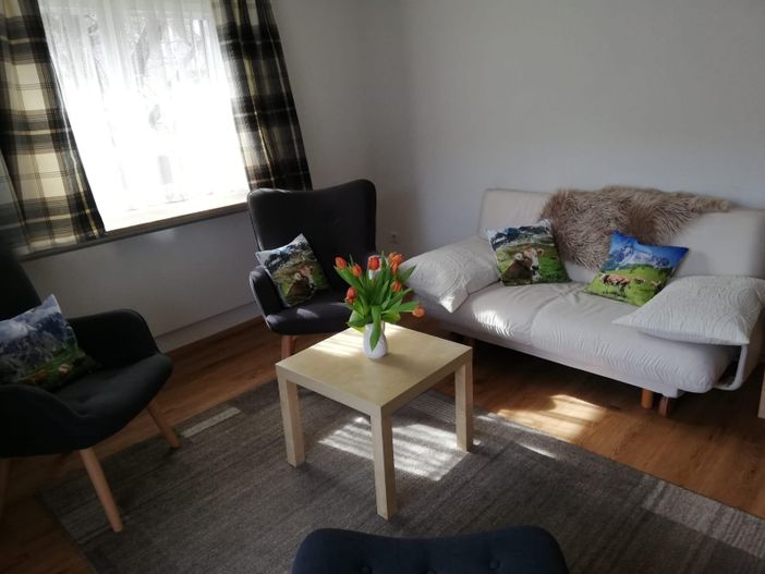 Wohnzimmer Schlafsofa Sonnenschein