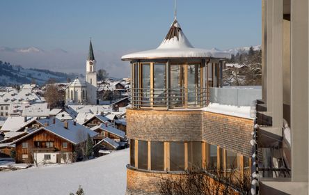 Sonnenbichl Blick aufs Dorf