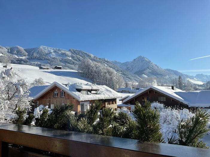 Balkonaussicht nach Süden