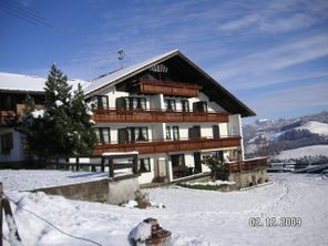 Hausansicht Winter