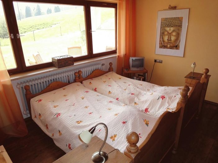 Schlafzimmer im Steinrösle