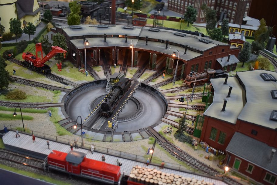 Modelleisenbahn Ausstellung Urlau Bahnhof