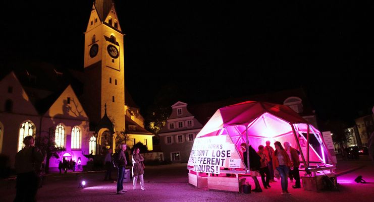 KunstNacht Kempten 2024 Habibi Dome