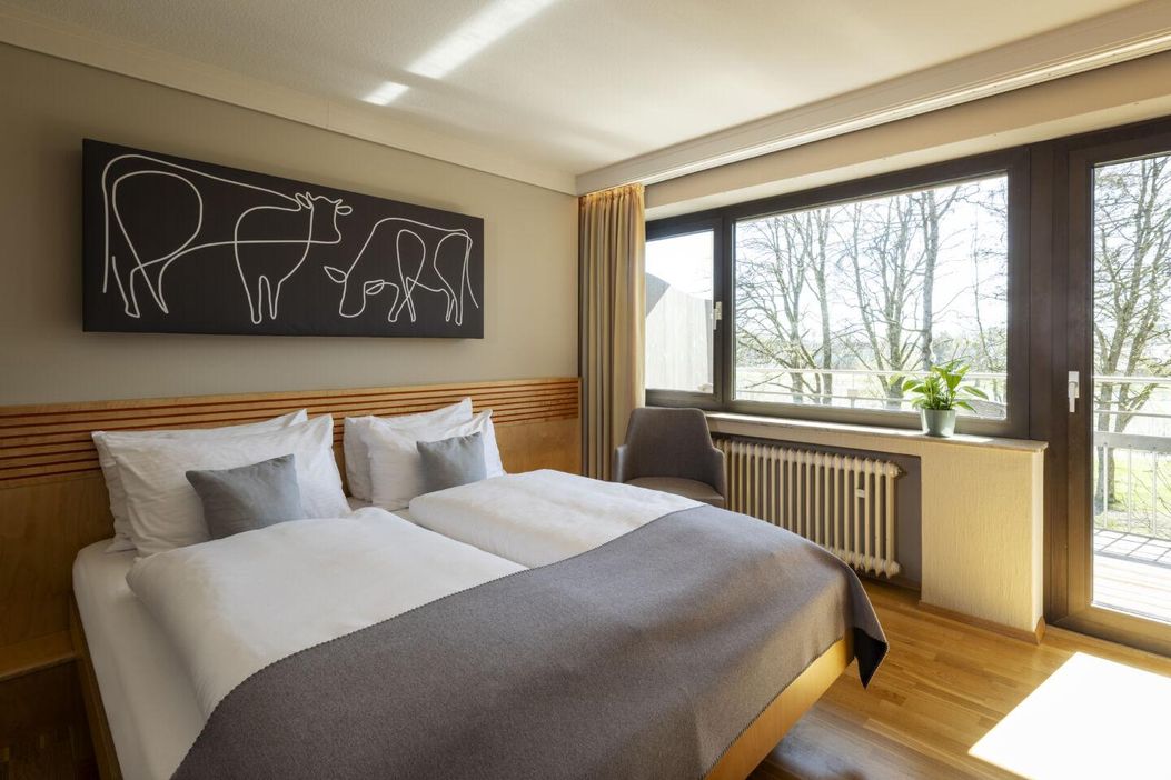 Doppelzimmer mit Balkon