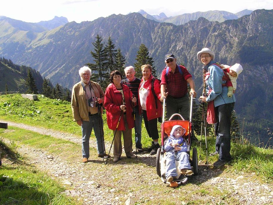 Wandern für groß, mittel und klitzeklein!
