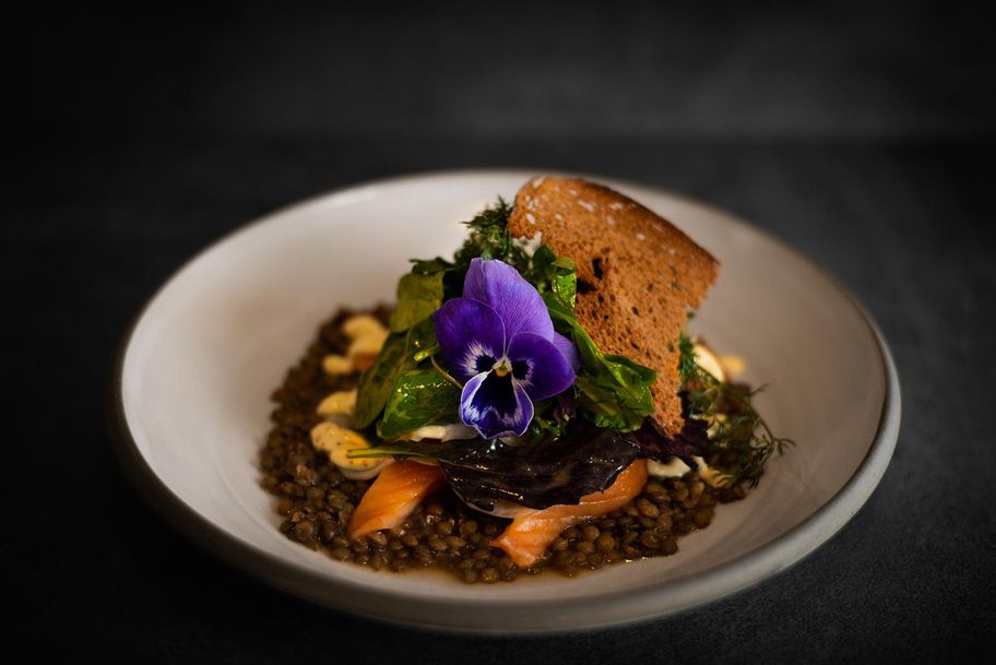 freistil signature dish | Lechtaler Saibling