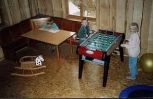 Kickerspielen im Spielstadel