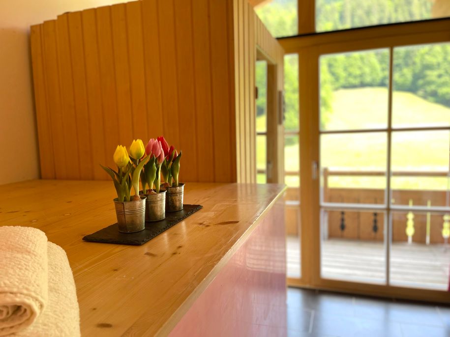 Rustica Bad mit Infrarotkabine
