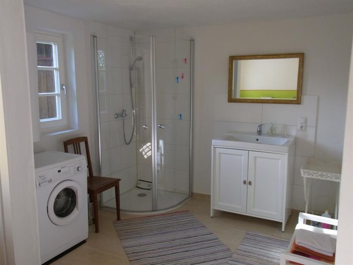 Dusche Ferienwohnung Erdgeschoß