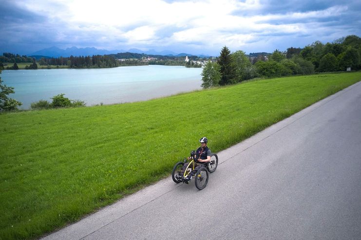 Barrierefrei Route - Handbikefahrer