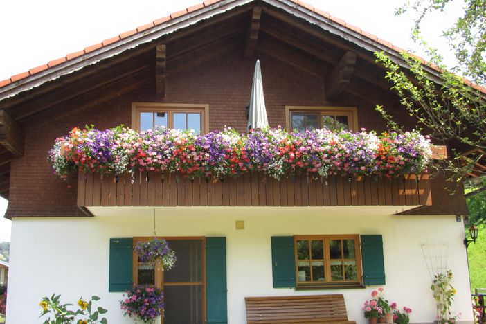 Balkon der Ferienwohnung