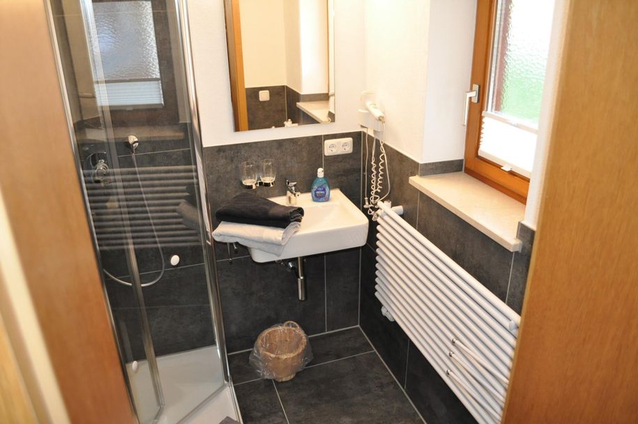Ferienwohnung Hornbahn Badezimmer
