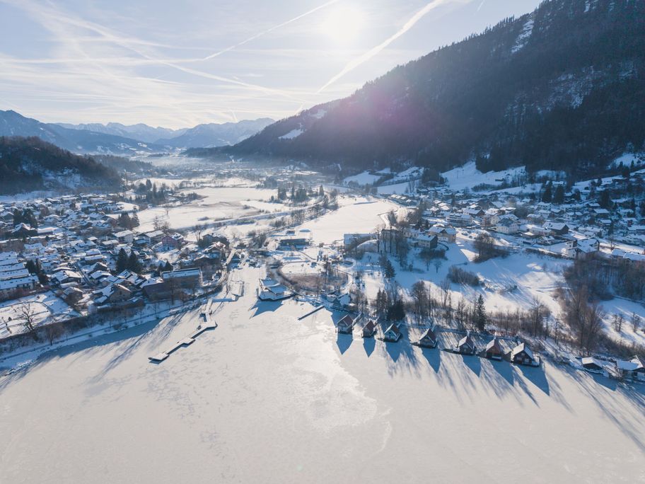 Gefrorener Großer Alpsee 2026 ©Tourist Information Immenstadt, Tan Akman (1)