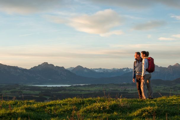 Blick vom Auerberg - Stötten