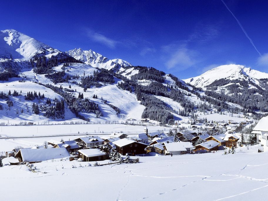 Die Ortschaft Zöblen