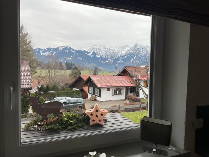 Aussicht aus der Wohnküche