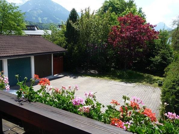 Garten u Parkplatz
