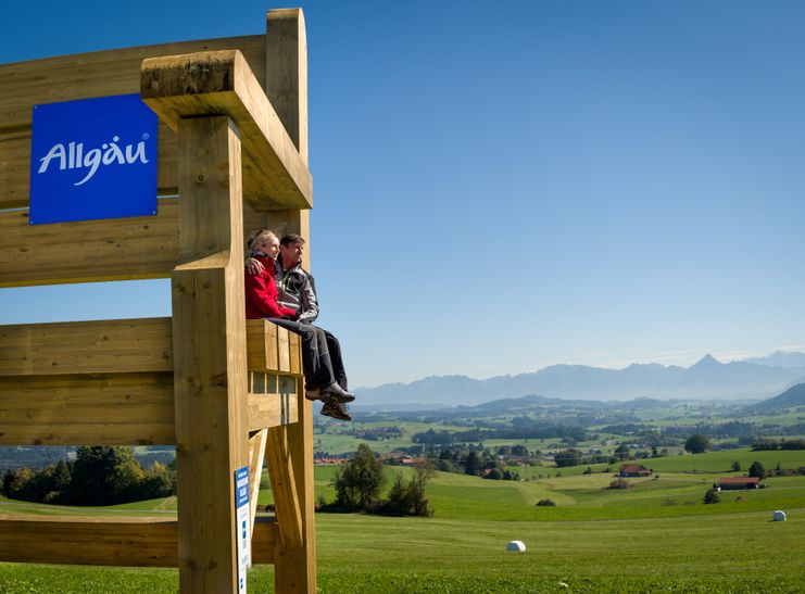 Deutschlands größte Wanderbank