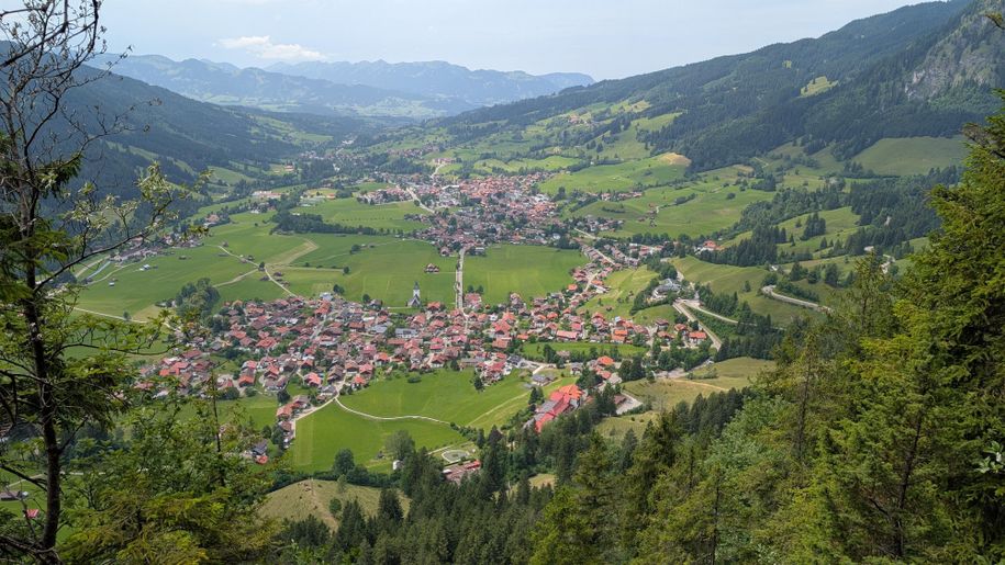 Bad Oberdorf von oben
