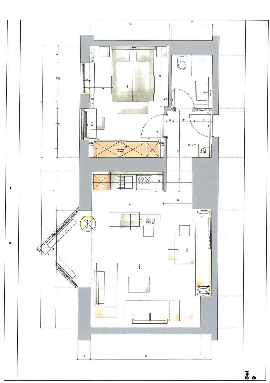 Grundriss Alpensuite
