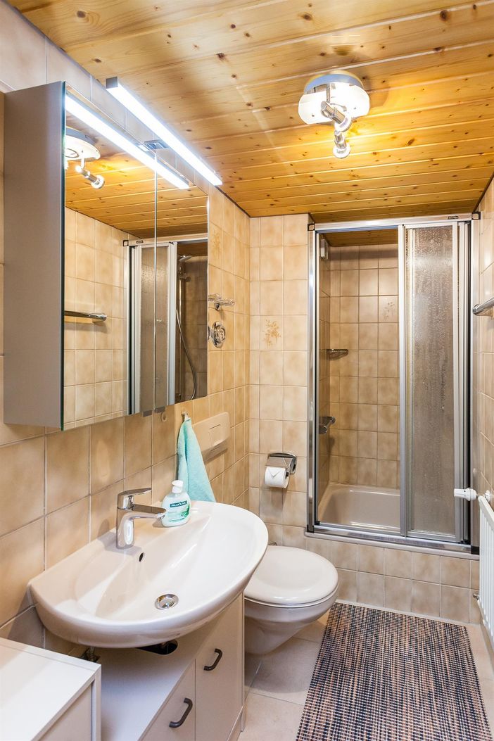 Badezimmer Appartement Grünten