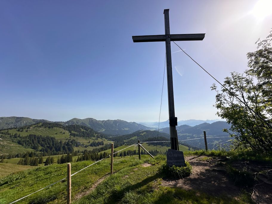 Gipfelkreuz auf dem Höllritzereck