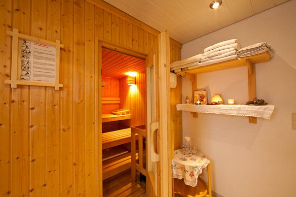 Unsere Sauna