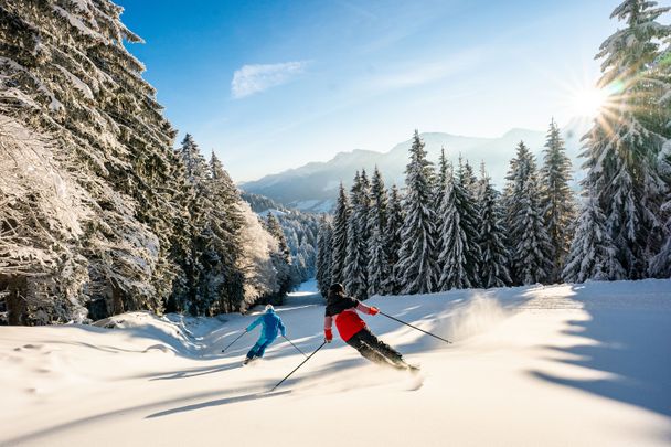 Skifahren am Imberg (c) Oberstaufen Tourismus - Moritz Sonntag